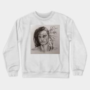 Clipped Crewneck Sweatshirt